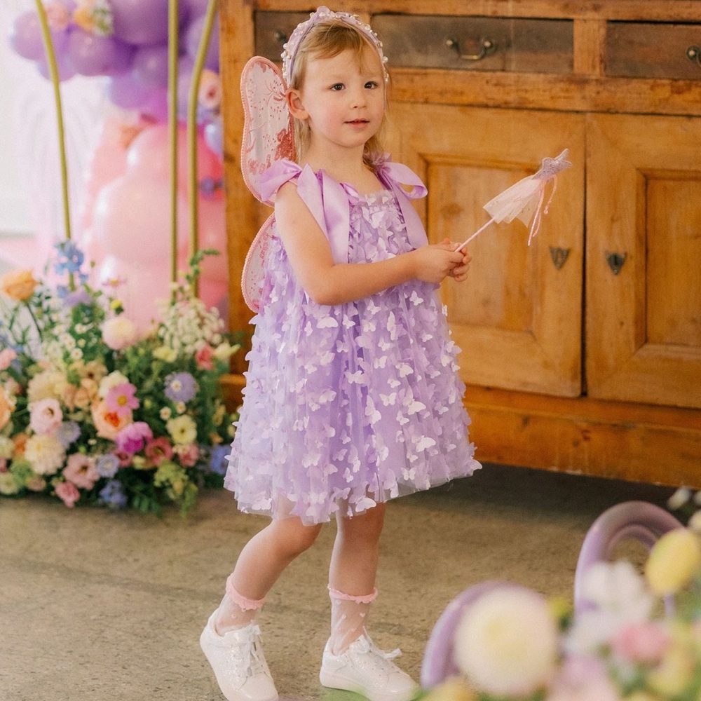 Wild and Rae Butterfly Dress size 5T